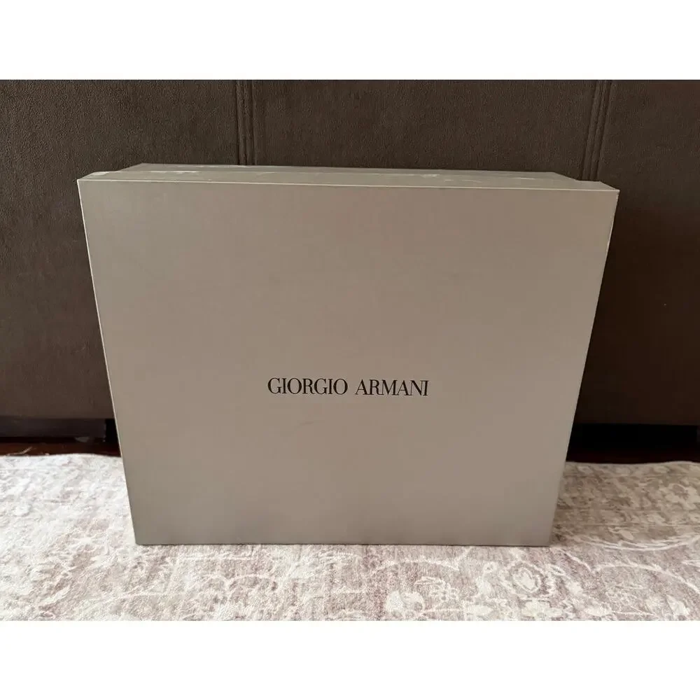 $995 NIB Giorgio Armani Black Velvet Chelsea Boots – Men's Size 11 / EU 44